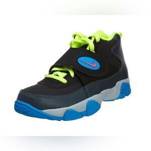 Nike Boys Black & Blue Sneakers(Size 6 Youth)
